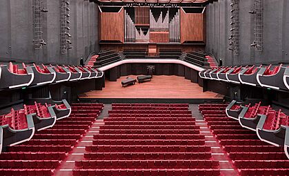 Iwelam, Perth Concert Hall. Auditorium towards the Stage.