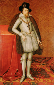 James I, VI by John de Critz, c.1606