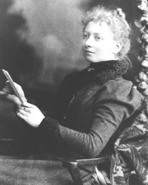 Photograph of Janet Greig, circa 1900