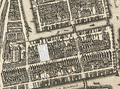 Jodenbreestraat Amsterdam from a map of 1625