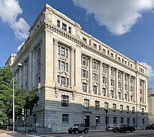 John A. Wilson Building west side