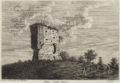 Knepp Castle from Grose 'The antiquities of England and Wales' V