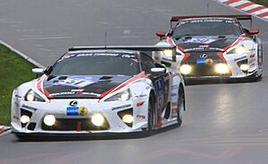 Lexus LFAs 24h-Rennen Nürburgring 2010