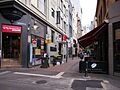 Little Burke St entrance to Hardware Lane, Dec 2012