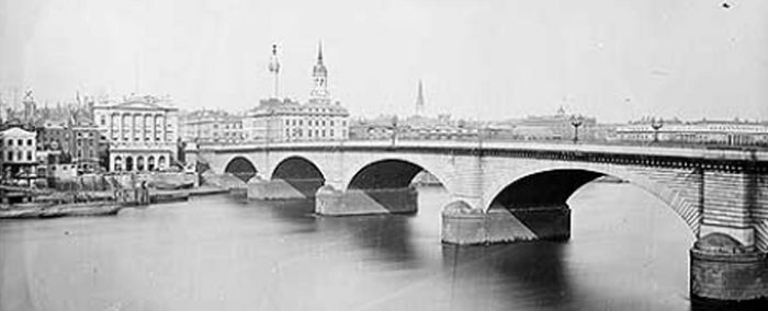 London Bridge circa 1870
