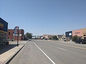 Greybull Avenue in Greybull, Wyoming