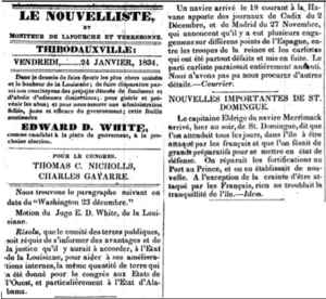 Louisiana French 19th century document 2