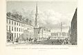 MA(1829) p.073 - George Street, St Andrew's Church, and Lord Melville's Monument, Edinburgh - Thomas Hosmer Shepherd