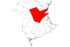 Map of New Brunswick highlighting Northumberland County.svg