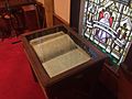 Michael Francklin's Bible, St. John's Anglican Church, Lunenburg, Nova Scotia