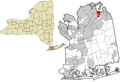 Nassau County New York incorporated and unincorporated areas Oyster Bay highlighted