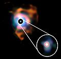 Nebula and betelgeuse VLT