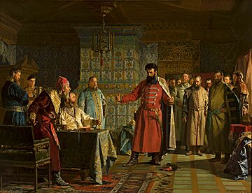 Nevrev Zakhary Lyapunov's quarrel with the Tsar