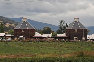 OAST HOUSES, NEW NORFOLK, TASMANIA