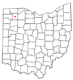 Location of Malinta, Ohio