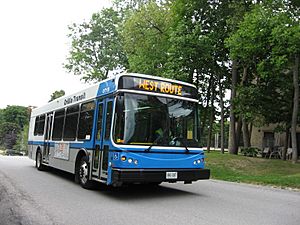 Orillia Transit bus