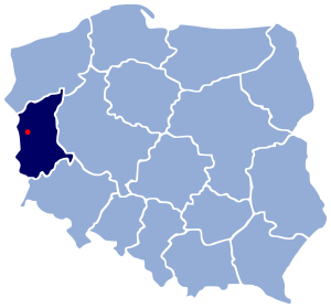 Location of Rzepin