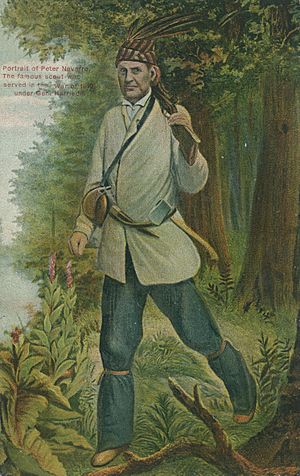 Portrait of Peter Navarre, War of 1812 Scout - DPLA - 42da1ca797cd6764c3b94baea5b978f0 (page 1)