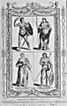 Portraits and Dresses of the Most Remarkable Personages in England Prior to the Norman Conquest Plate 1