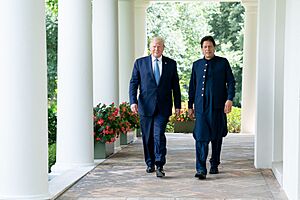 President Trump Meets with the Prime Minister of Pakistan (48374480366)