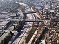 Randy's Donut LA seen from Air