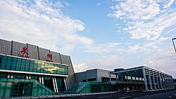 Right side of Zayton Jinjiang International airport