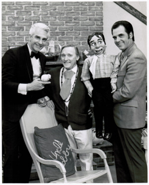 Ron Leonard with Uncle Bobby & Cy Leonard