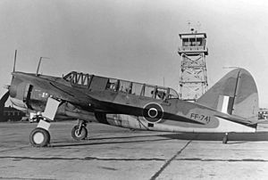 Royal Air Force Brewster Bermuda I (sn FF741)