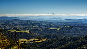 Ruapehu Through The Haze And Cloud - Flickr - Geoff J Mckay.jpg