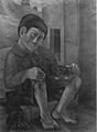Sick Child by Aurora Reyes Flores, 1937