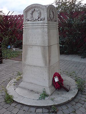 Silvertown memorial