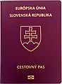 Slovak passport biometric
