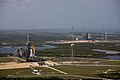 Space shuttles Atlantis (STS-125) and Endeavour (STS-400) on launch pads again