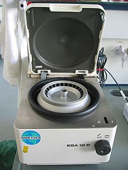 Tabletop centrifuge