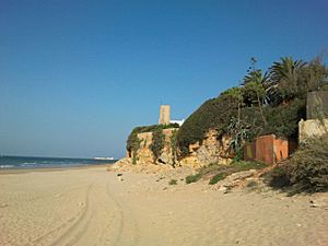 Torre Bermeja, playa de la barrosa, chiclana de la frontera