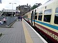 Train just arrived at Springburn station - geograph.org.uk - 1323462