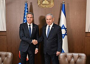 United States Secretary of State Antony Blinken visits Israel on October 22, 2024 - 26