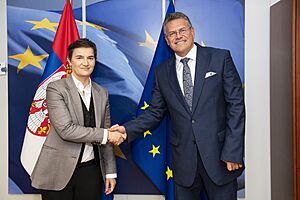 Visit of Ana Brnabić, Prime Minister of Serbia, to the European Commission