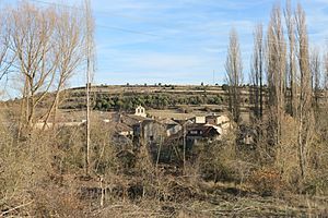 General view of Carabias (Segovia, Spain).