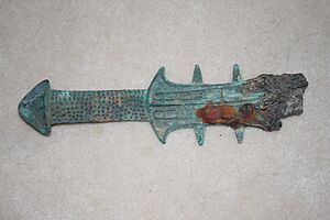 Warring States Bronze Hilt for Iron Sword (10624872004)