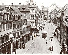1 Ultsch2 Spitalstraße mit Pferdebahn nach 1896 S. 44