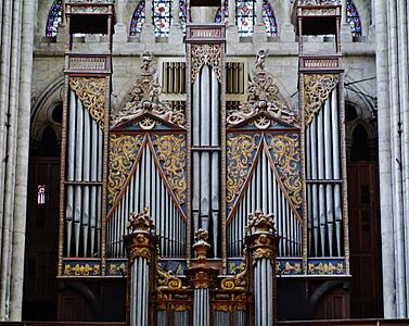 Amiens Cathédrale Notre-Dame Innen Orgel 2
