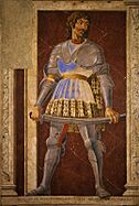 Andrea del Castagno - Pippo Spano, Niccolò Acciaiuoli, Francesco Petrarca - Google Art Project