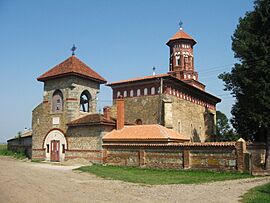 The White church (Romanian: Biserica albă) in Baia