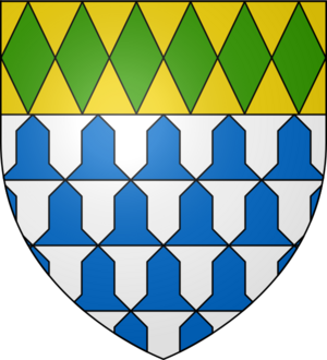 Blason ville fr Montjoi (Aude)