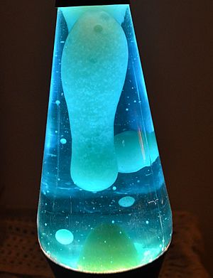 Blue Lava lamp