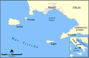 Capri and Ischia map it