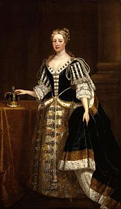 Caroline Wilhelmina of Brandenburg-Ansbach by Charles Jervas