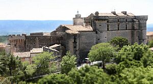 Castle of Gordes by JM Rosier