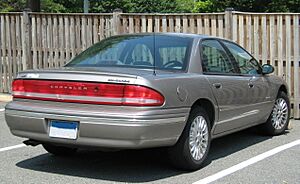 Chrysler Concorde LX silver rear cz
